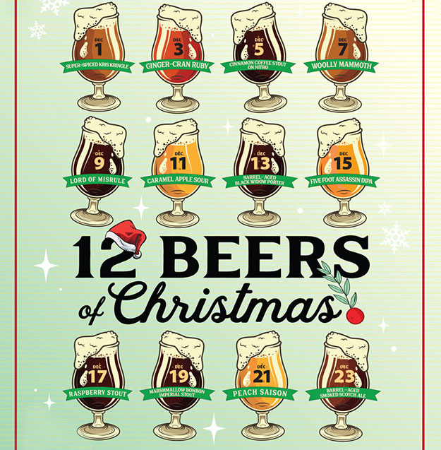 Thompson Brewery & Public House   12 Beers Of Christmas   McMenamins