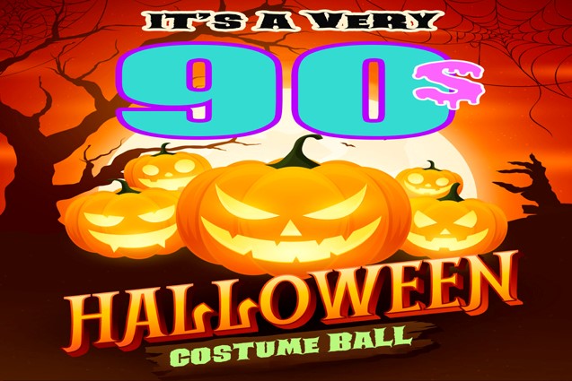 '90s Halloween Costume Glow Ball 