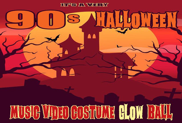 '90s Halloween Costume Glow Ball 