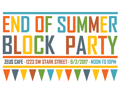 End of Summer Block Party