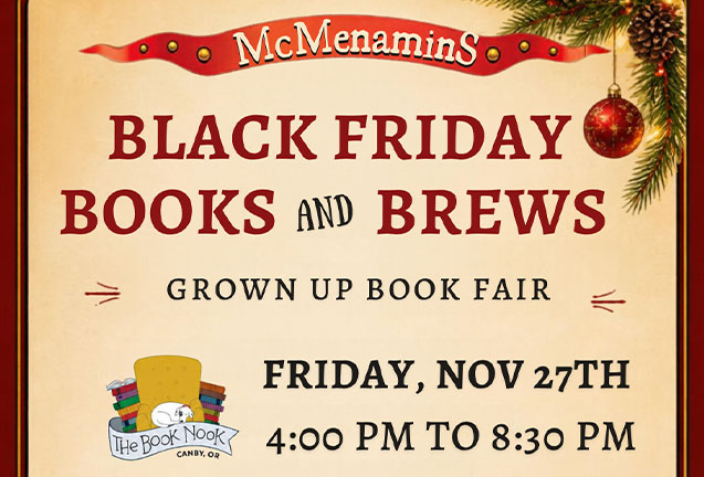 Black Friday Books and Brews