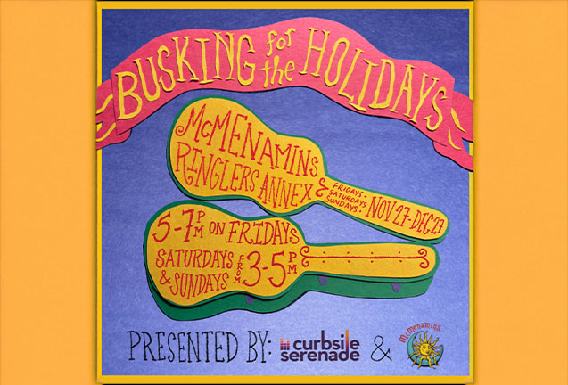 Busking for the Holidays