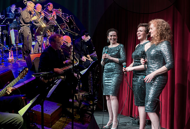 Critical Mass Big Band and Sugartime Trio