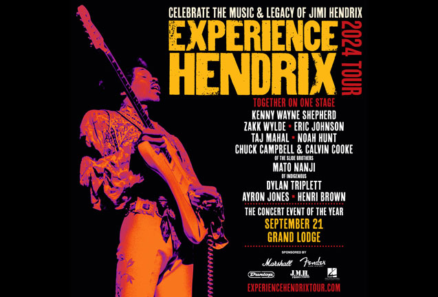 Experience Hendrix Featuring Kenny Wayne Shepherd, Zakk Wylde, Eric Johnson, and many more