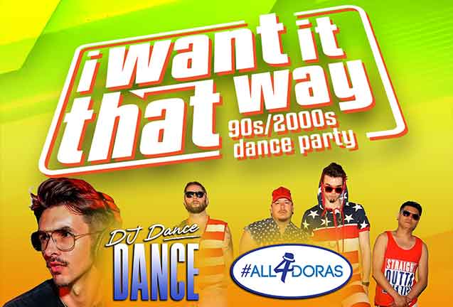 I Want It That Way: 90s/2000s Dance Party