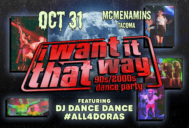 I WANT IT THAT WAY: 90s & 2000s Party: Halloween Edition
