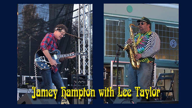 Jamey Hampton with Lee Taylor