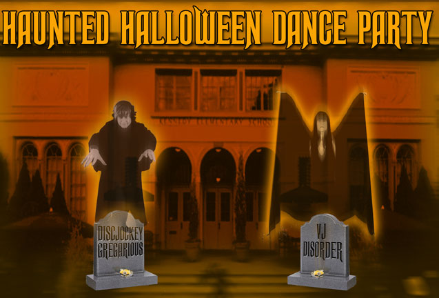 Haunted Halloween Dance Party with DJ Gregarious and VJ Disorder