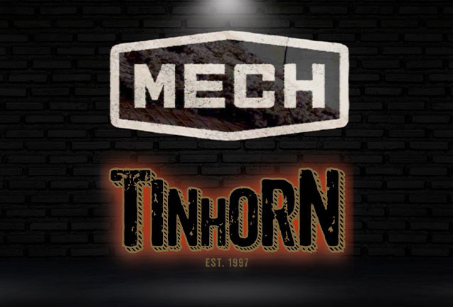 MECH & Tinhorn artwork from Mission Theater