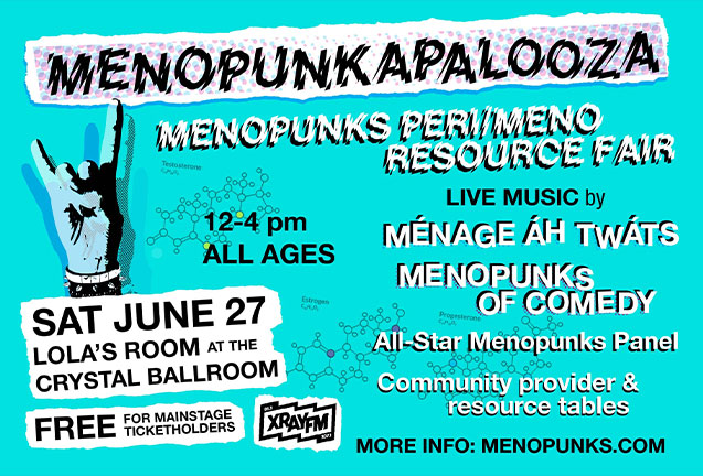 Menopunks Peri/Meno Resource Fair