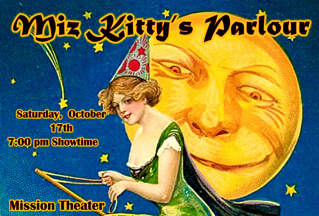 Miz Kitty’s Parlour Halloween Fall Frolic!