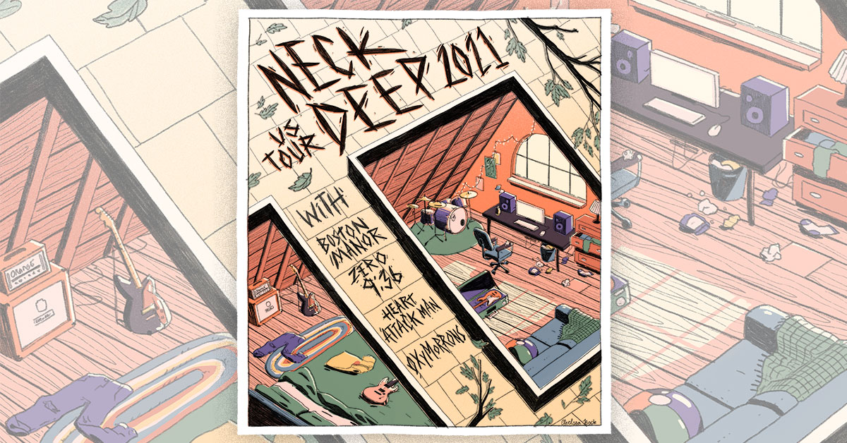 Neck Deep - All Distortions Are Intentional U.S. Tour to Neck Deep Tour 2021