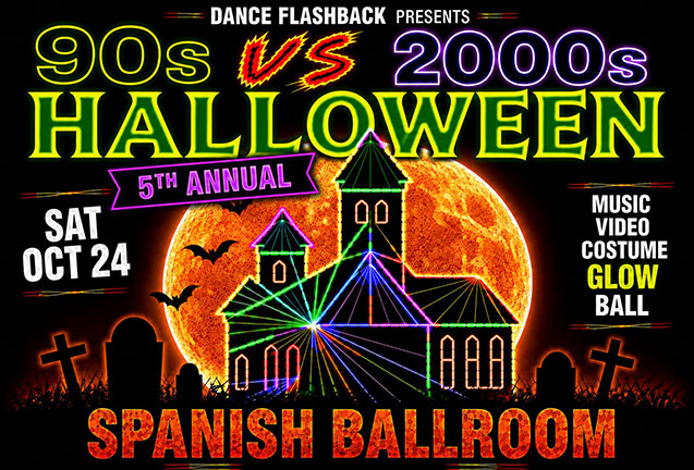 90s vs 2000s Halloween Costume Glow Ball