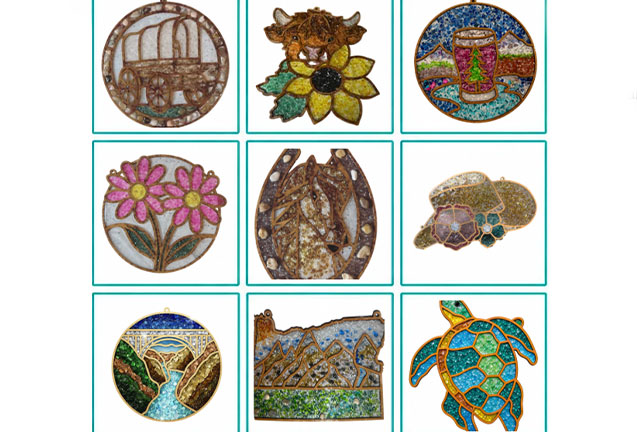 Crushed Glass Suncatcher Workshop