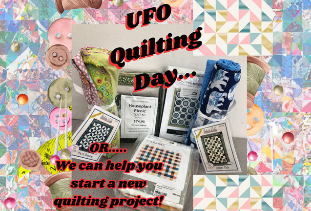 Patchwork & Pints UFO QUILTING EVENT