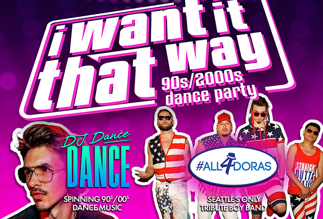 I Want It That Way: 90s/2000s Dance Party