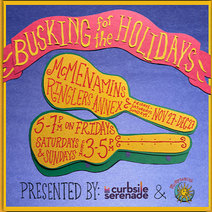 Busking for the Holidays with Giued poster