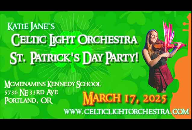 St. Patrick’s Day Party with Celtic Light Orchestra