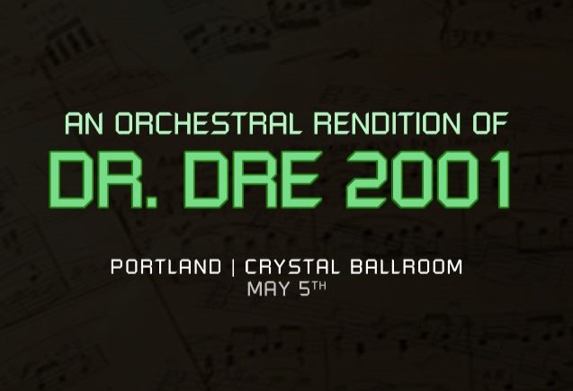 An Orchestral Rendition of Dr Dre 2001  