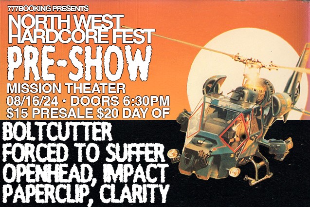 Northwest Hardcore Fest Pre-Show