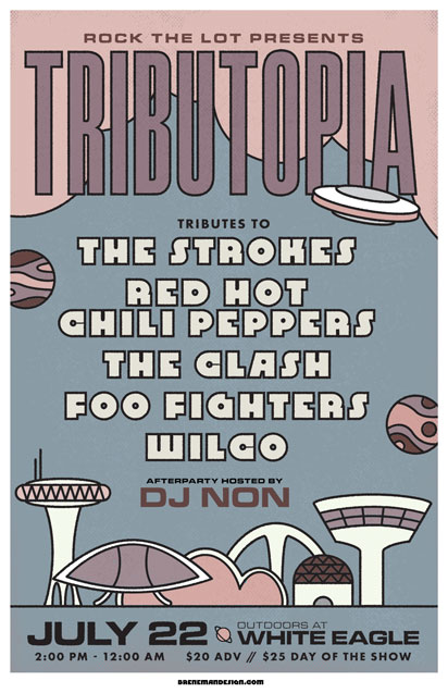 Rock the Lot presents: Tributopia