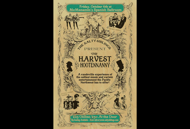 The Salty Siblings Presents:  “The Harvest Hootenanny"
