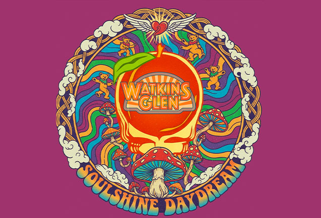 Watkins Glen: Soulshine Daydream<br>Featuring Pete Kartsounes, Maxwell Friendman and Double Drummers